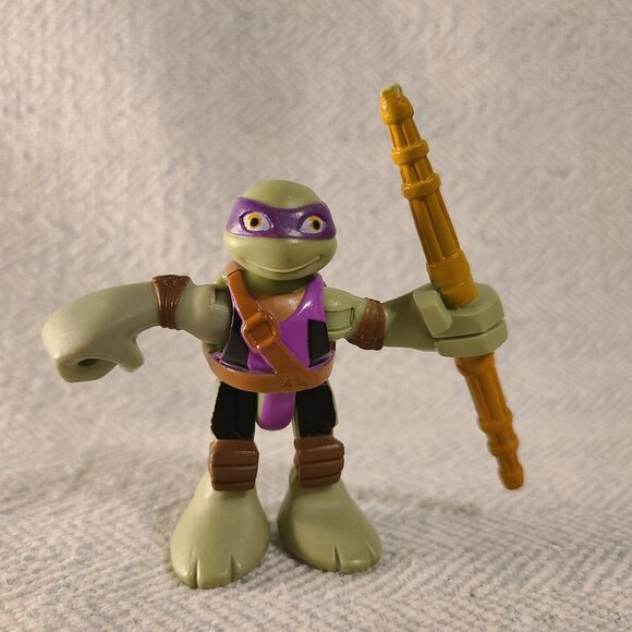 2015 TMNT Donatello figurine toy half shell heroes - Picture 1 of 6